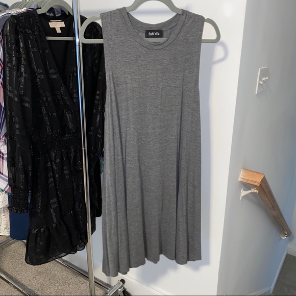 Fab’rik Grey Tank Tunic Dress - Picture 1 of 1